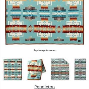 Pendleton aqua chief Joseph twin NWT